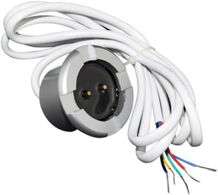 Water Sensor Sonde - Lek Detector - Huisbeveiliging - Onderdompeling Bedraad - DC12V/24V - Wit