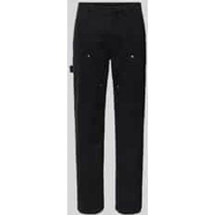 Straight fit jeans met zakken op de pijp