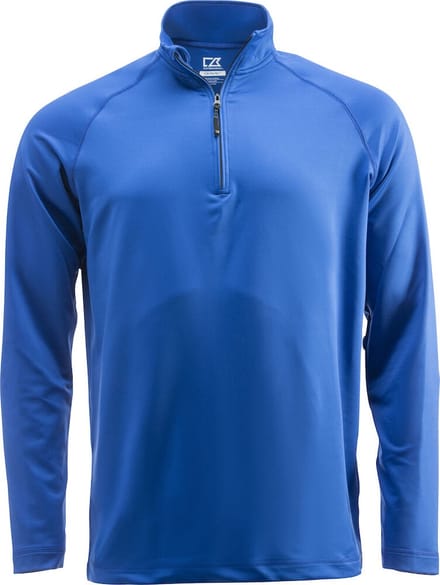 Cutter & Buck Coos Bay Half Zip Heren 358400 - Royal Blauw - L