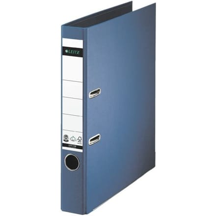 LEITZ® ordner 1007/1008, A4, rugbreedte 52 mm, per stuk, blauw