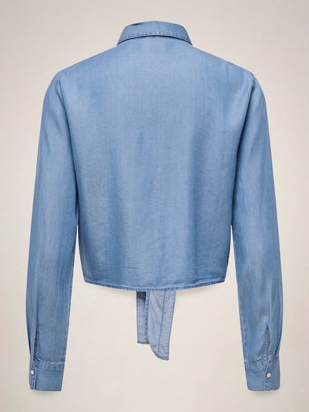 JDY - JDYJASPER L/S KNOT SHIRT WVN - Dames - Blouses