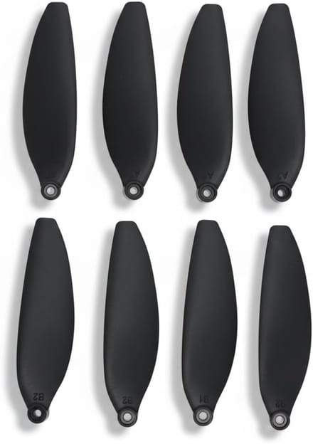 Vervangingskit met lage geluidspropellers - 7.1 cm drone - Propellers met schroeven voor mini serie E88 E58