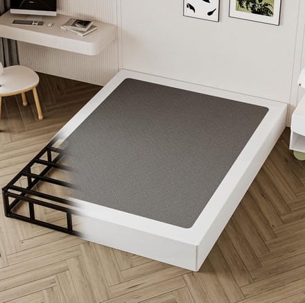 Boxspring Bedbodem - Matrasdrager Metalen Frame - Stil Slapen - Extra Groot Draagvermogen - 225 cm - Grijs