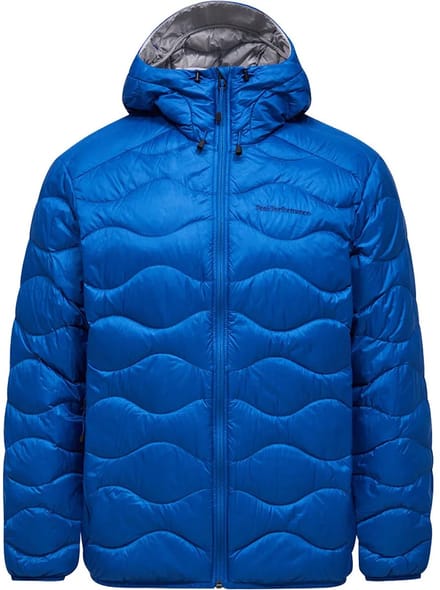 Peak Performance Helium Donzen Jas Blauw M Man