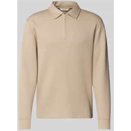 Regular fit Poloshirt van viscosemix Model 'EMANUEL'