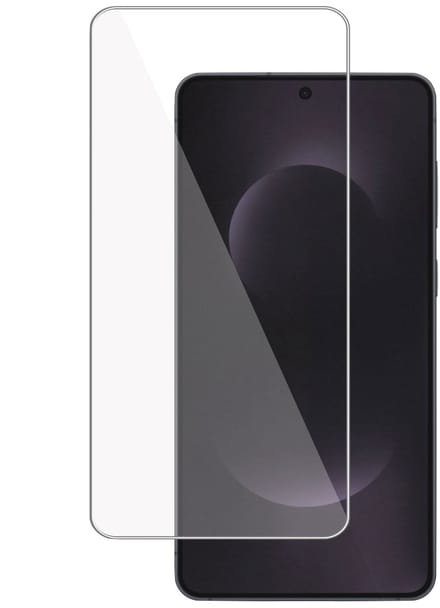 TechNow Screenprotector geschikt voor Samsung Galaxy S25 Edge Screenprotector - Mat - Gehard Glas - Rounded - Proteqt+