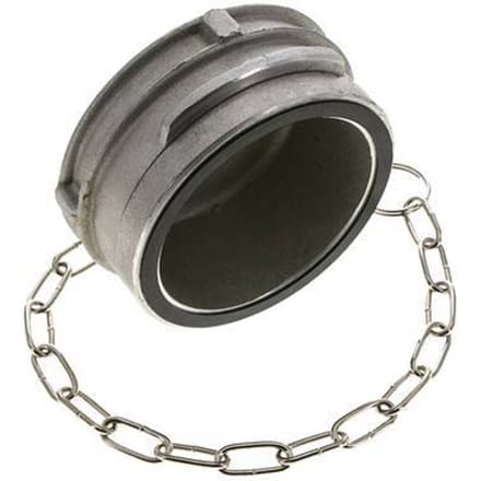 Guillemin DN 80 Aluminium Koppeling Eindkap Met Borgring