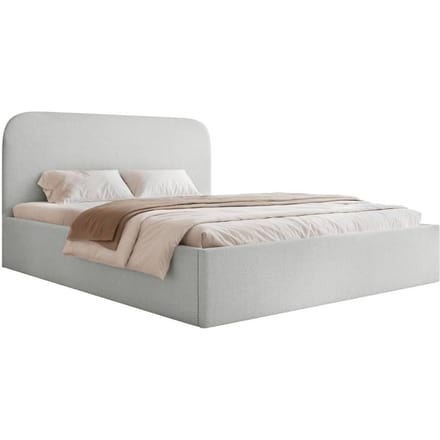 Bedframe Fia 140x200 chenille met opbergruimte | NADUVI Collection