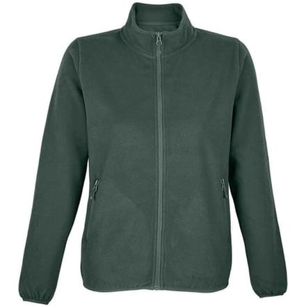 SOLS Vrouwen/Dames Factor Fleecejack met rits (Bosgroen)
