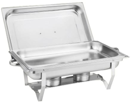 Cheffinger Buffetwarmer - Warmhoudplaat - Voedselwarmer - 11L - Roestvrij Staal