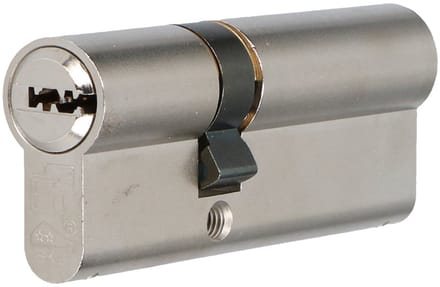 3 stuks - S2 veiligheidscilinder F6 30/50 SKG 2, dubbele profielcilinder (verschillend sluitend)