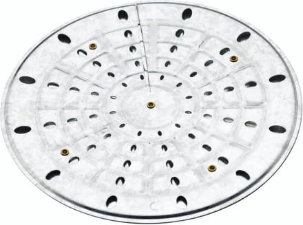KitchenCraft Sudderplaat / Warmteverdeler voor het Fornuis - 18 Centimeter