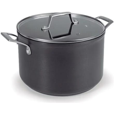 Geanodiseerde aluminium pot met deksel Lacor