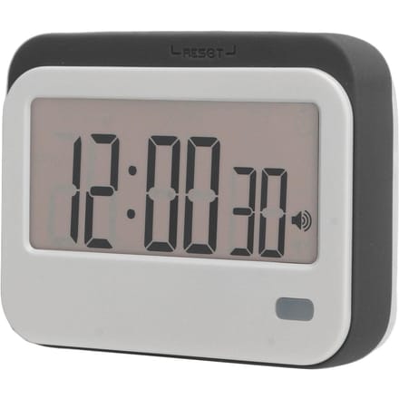 Grote Cijfers Digitale Timer Wekker Stil Kleine Digitale Keukentimer voor Koken Leren gray