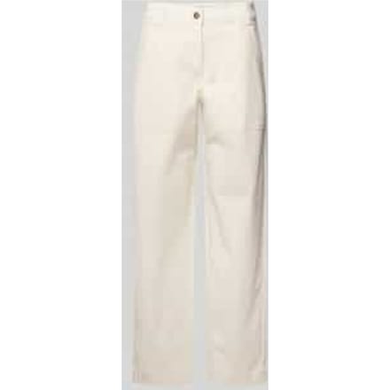 Wide leg jeans van katoenmix model 'HOTEL AMOUR'
