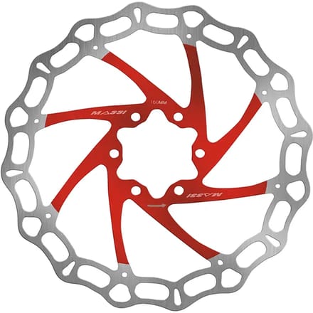 Massi Disc Ultralight 160 Mm Remschijf Rood 160 mm