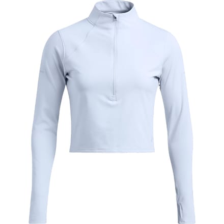 Under Armour Launch Elite Half Zip Hardloopshirt Dames-Blauw