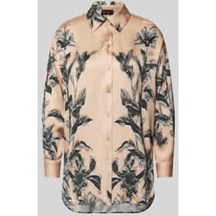 Blouse met all-over print