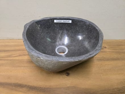 Waskom Natuursteen - 32x27x15cm - FL23411