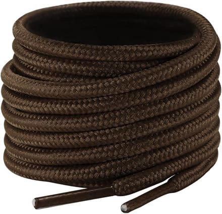 The Kicks Don Sneaker Veters Rond - 130CM - Donkerbruin - 4mm