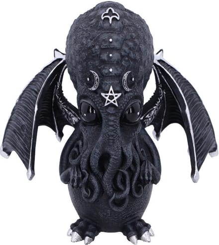 Nemesis Now Beeld/figuur - Culthulhu - Zwart - KLEIN FORMAAT - (hxbxd) ca. 10,3cm x 10,1cm x 6,8cm