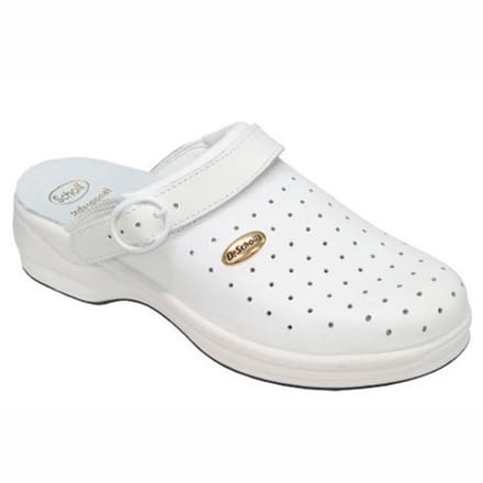 Medische Klomp Scholl Unisex New Bonus White-Schoenmaat 40