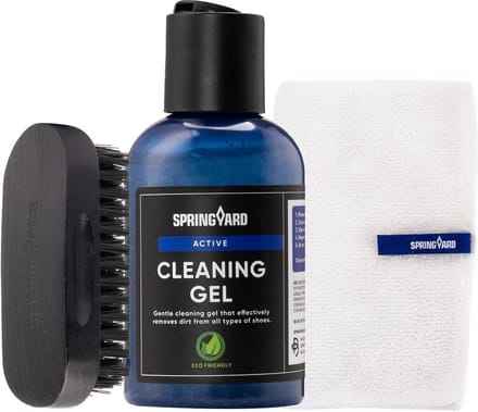 Springyard Active Cleaning Kit - schoenverzorging - sneaker cleaner set met shampoo, schoenborstel en doek