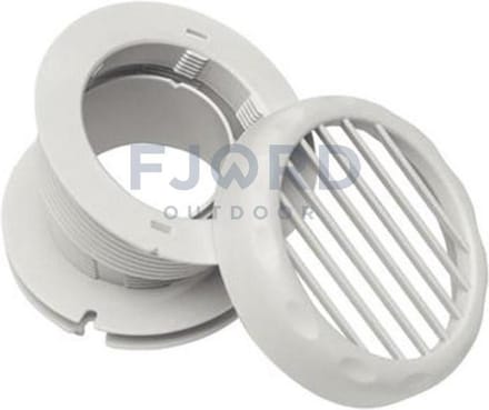 Dometic luchtuitlaatroosterset rond 3-delig