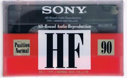 SONY HF 90 Compact Cassette