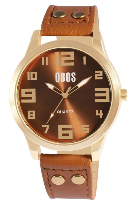 QBOS QBOS Unisex horloge Mineralglas