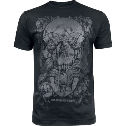 Rammstein T-shirt - Amour - S tot 3XL - voor Mannen - zwart