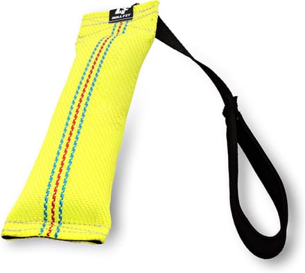Honden Bijtworst - Trainingsdummy - Spelen en Trainen - Extra Sterk Materiaal - 30 cm - Geel