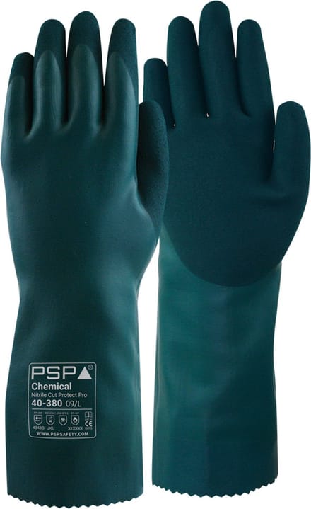 PSP 40-380 Chemical Nitrile Cut Protect Pro Werkhandschoen