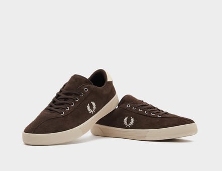 Fred Perry Tennis Schoen Suède Heren Tabak/IJsroom Sneakers