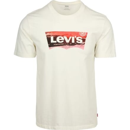 Levi's Classic Graphic Tee Maat: S | Basic T-Shirts Outlet | Heren | Wit