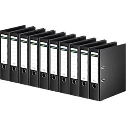 Schäfer Shop Select  ordner, A4, rugbreedte 80 mm, 10 stuks, zwart