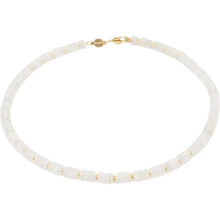 Witte jade stenen halsketting voor dames Sloya Blima