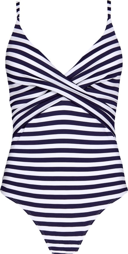 Barts Custe Shaping One Piece Vrouwen Badpak - maat 40 - Blauw