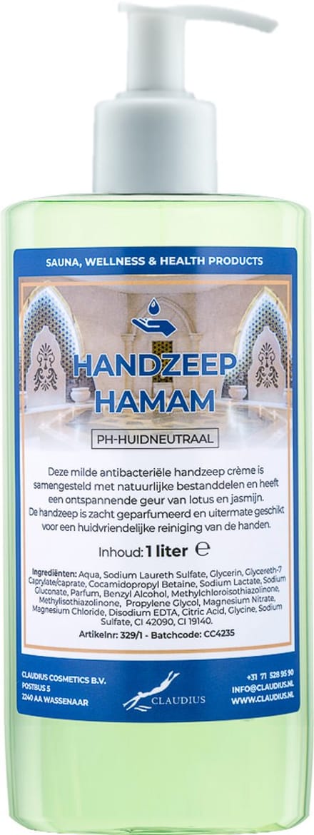 Handzeep Hamam 500 ml - met gratis pomp