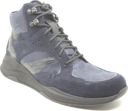 Durea, 9755 682 0108, Blauwe halfhoge sneakers wijdte E