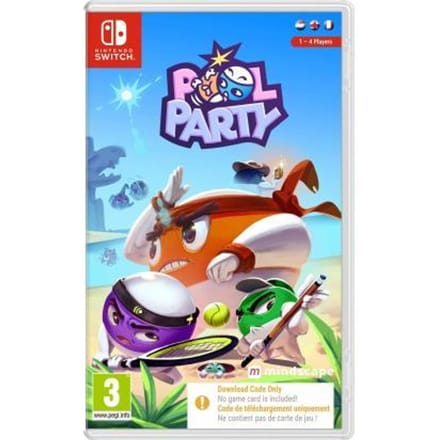 Nintendo Switch Switch Pool Party (Code in a Box) Games