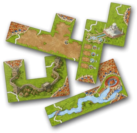 Carcassonne Mini Uitbreiding - Wonderen van de Mensheid III 999 Games Bordspel