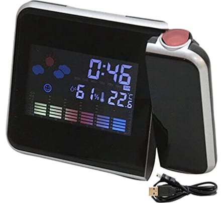 Digitale Projectiewekker met Snoozefunctie en Temperatuurweergave