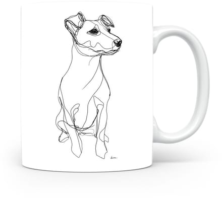 Beker Jack Russell Terriër