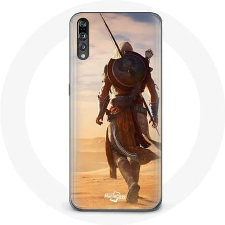 Coque pour Huawei P20 - Assassin's Creed - Souple - Noir - Protection - Mixte