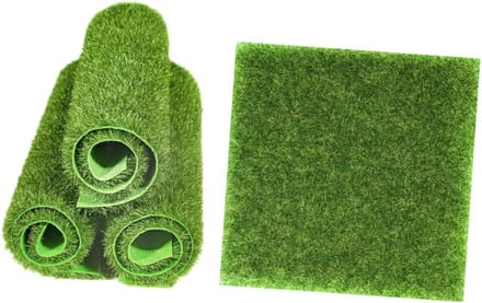 Kunstgras Matten - Nep Gras - Tuin Decoratie - Levensecht Uiterlijk - 30x30cm - Groen