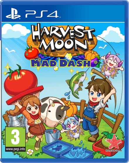 Harvest Moon: Mad Dash - Sony PlayStation 4 - Puzzle