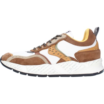 Voile Blanche Sneakers Bruin/Wit
