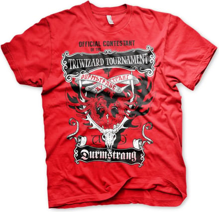 Harry Potter Heren Tshirt -L- Triwizard Tournament Rood