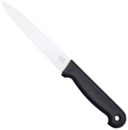 RÖR Solingen Groentemes – RVS – Lemmet 14,5 cm – Heft Kunststof Zwart